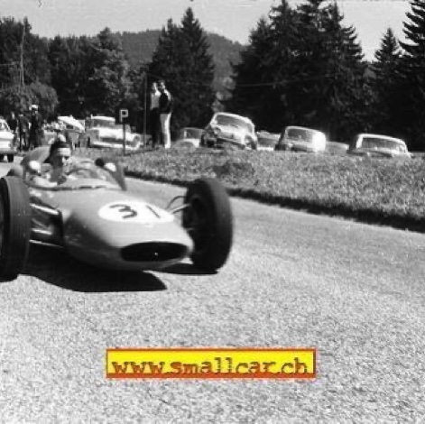 1962 Jim dans la  Lotus  de Scuderia Filipinetti